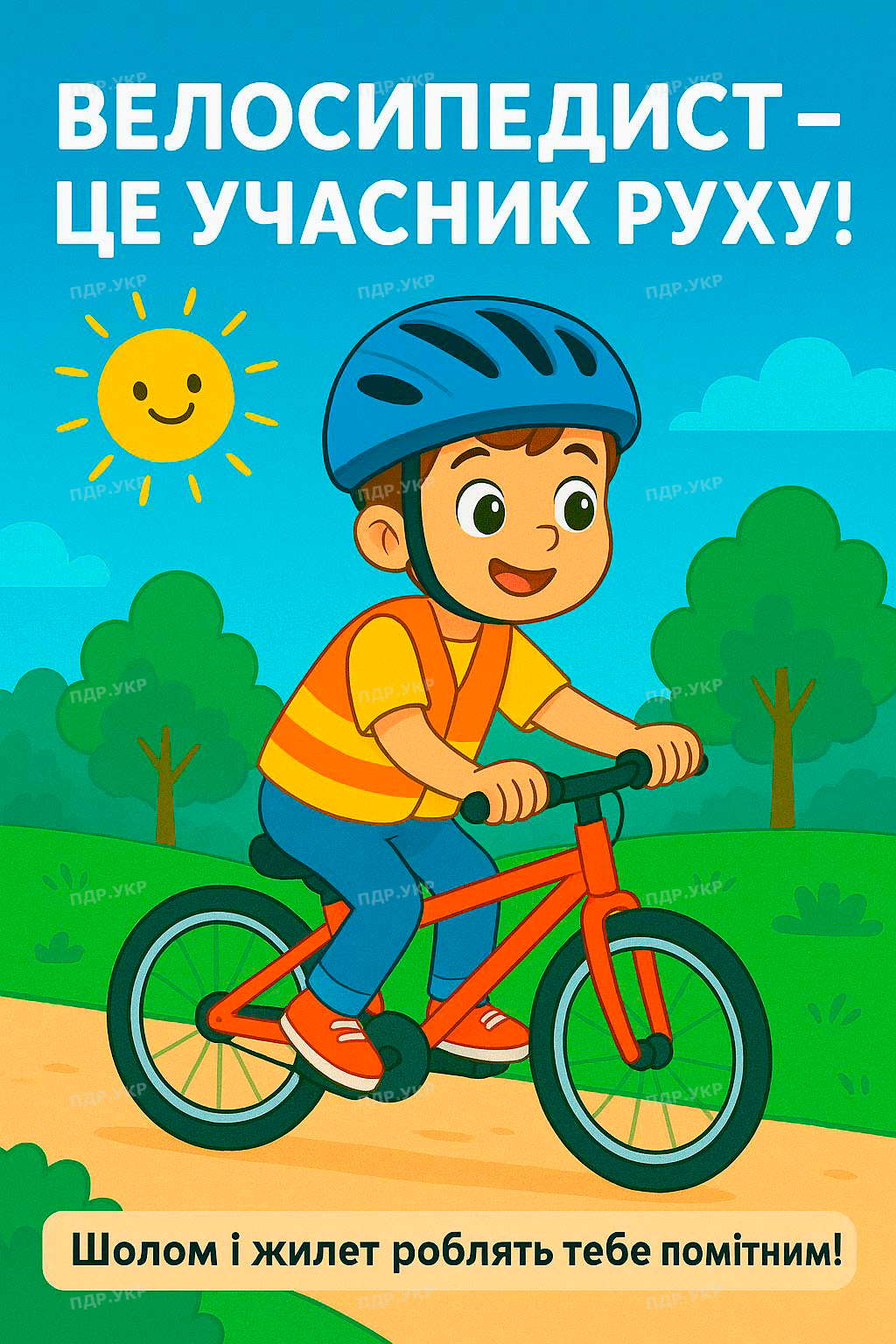 ПДР для дітей малюнок 6