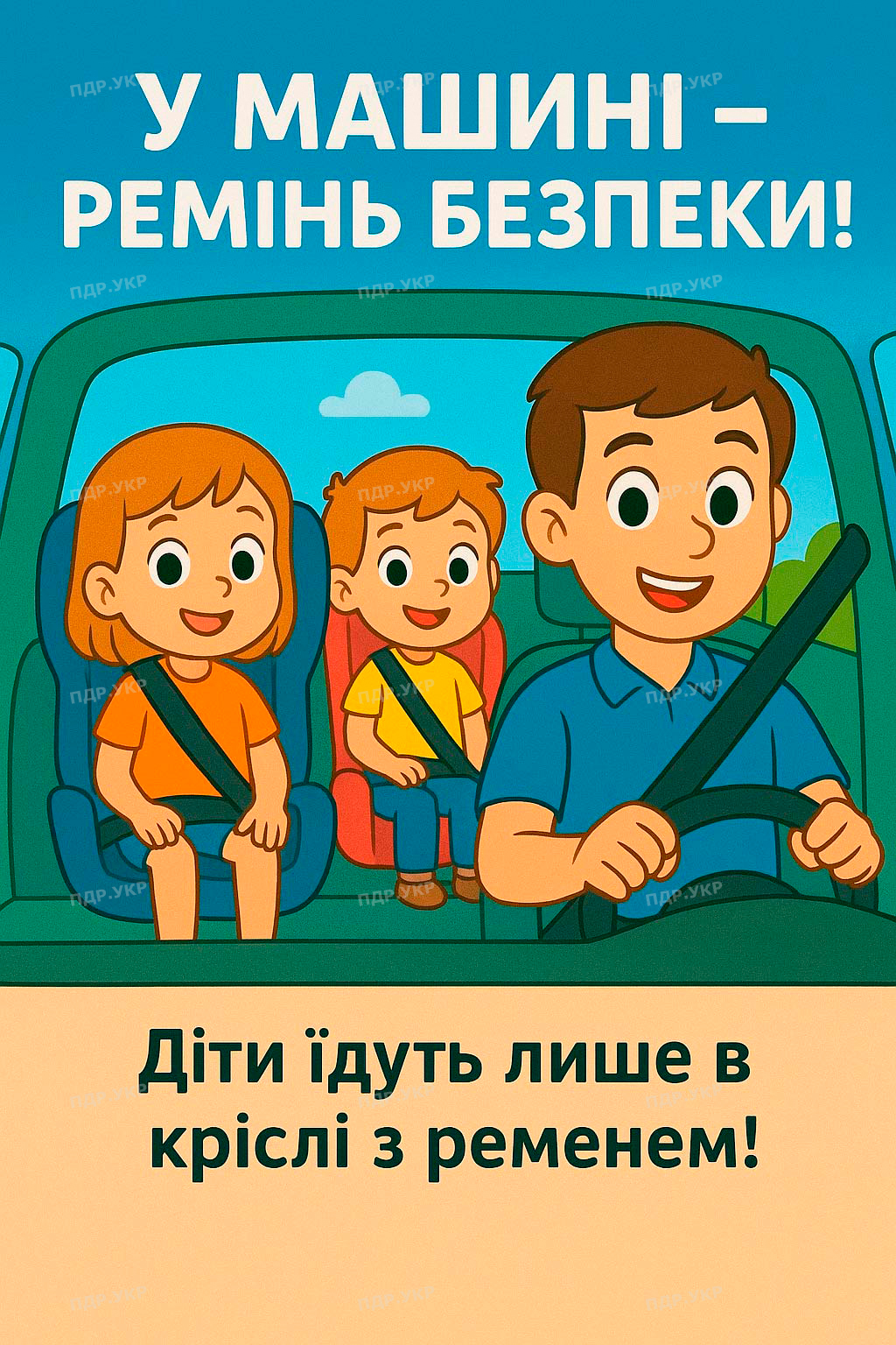ПДР для дітей малюнок 9