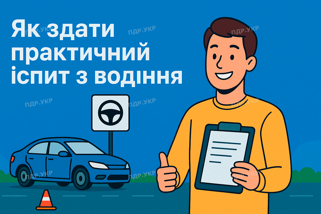 Як скласти практичний іспит з водіння