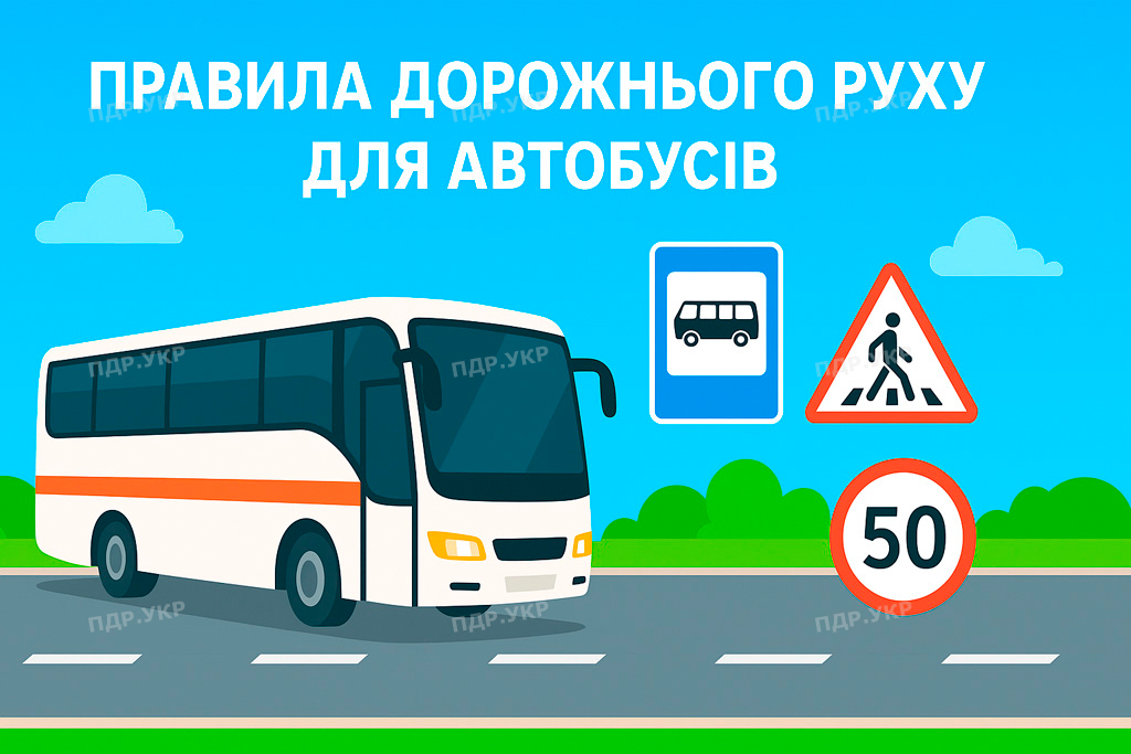 Правила дорожнього руху для водіїв автобусів