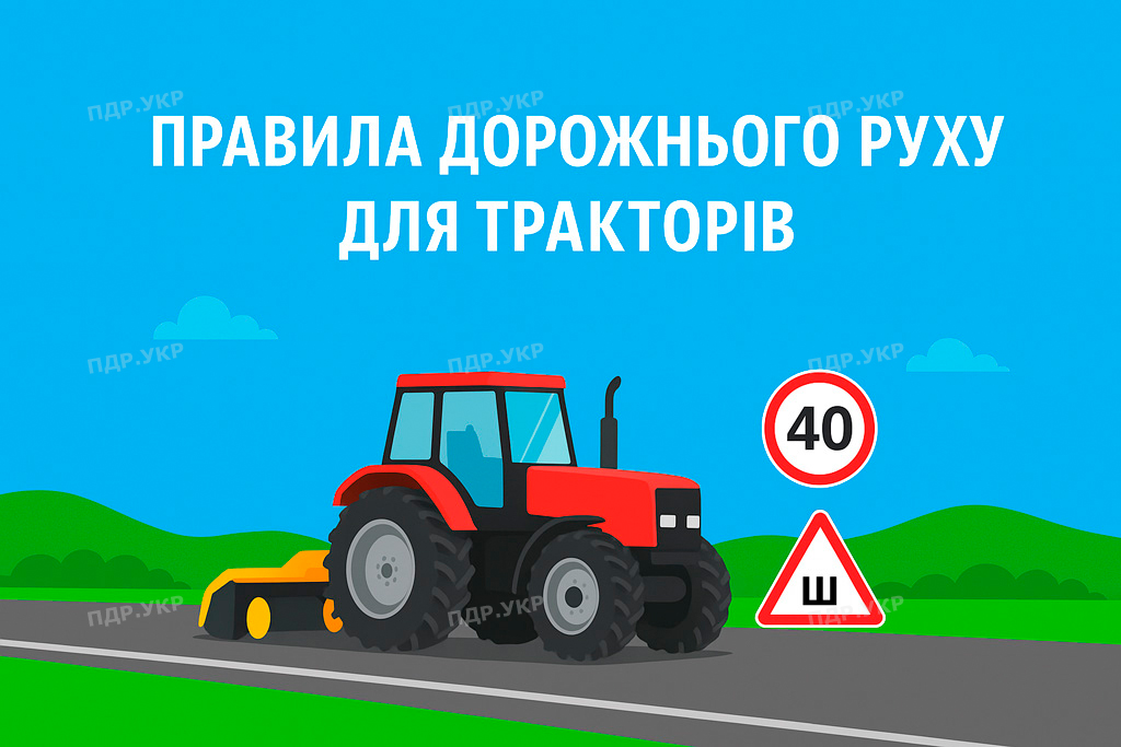 Правила дорожнього руху для тракторів